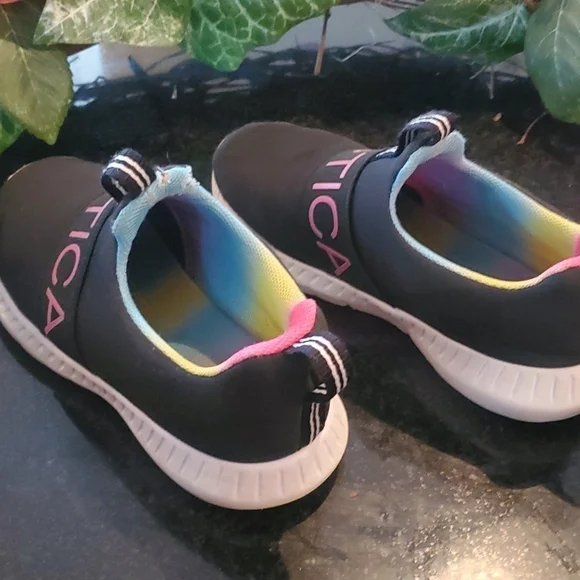 Nautica Kids Fashion Sneaker Slip-On Athletic Running Shoe - Picture 7 of 12